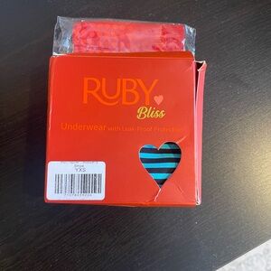 Ruby Bliss Leak-Proof Underwear youth size YXS